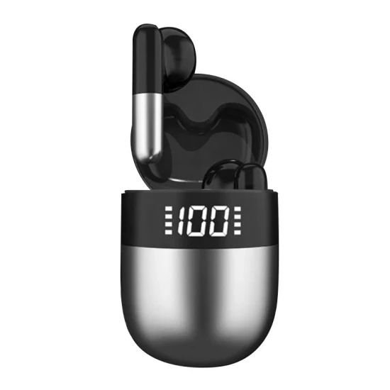 VEhop Ultrapods Bluetooth True Wireless (TWS) In Ear 30 Hours Playback Fast charging,Powerfull bass IPX4(Splash & Sweat Proof) Black