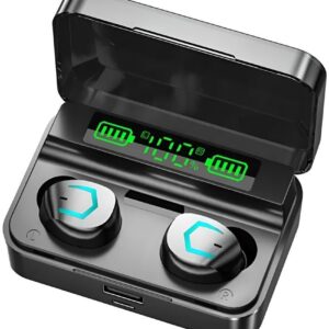 COREGENIX Power 36 Bluetooth True Wireless (TWS) In Ear 30 Hours Playback Low Latency IPX5(Splash & Sweat Proof) Black