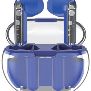 Neo BUTTERFLY Bluetooth True Wireless (TWS) On Ear 5 Hours Playback Active Noise cancellation IPX4(Splash & Sweat Proof) Blue