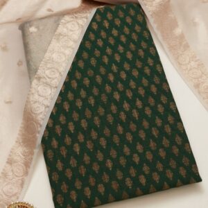 Soch Woven Design Floral Printed Unstitched Dress Material