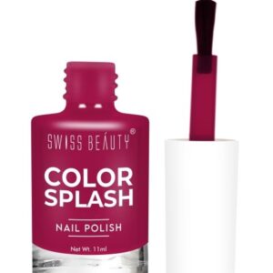 SWISS BEAUTY Long-Lasting Quick Dry Color Splash Nail Polish - 27