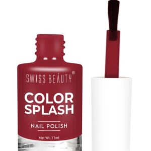 SWISS BEAUTY Long-Lasting Quick Dry Color Splash Nail Polish - 33