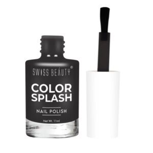 SWISS BEAUTY Long-Lasting Quick Dry Color Splash Nail Polish - 60