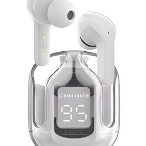 Tecsox Ultrapod In Ear Bluetooth Earbuds | 5 Hr PlayTime | IPX4(Splash Proof) Powerfull Bass TWS-Bluetooth Headphone V 5.1 White