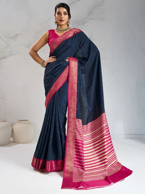 all about you Woven Design Zari Pure Silk Saree