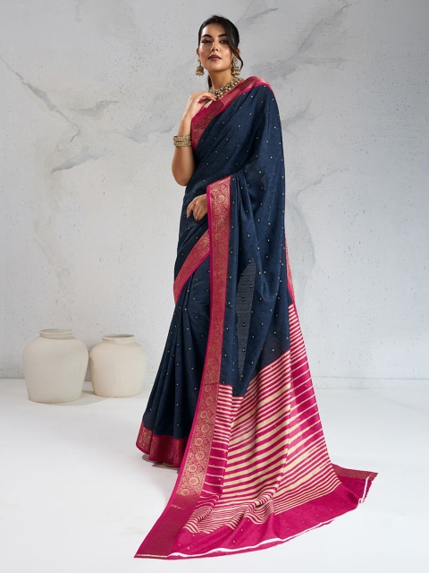 all about you Woven Design Zari Pure Silk Saree