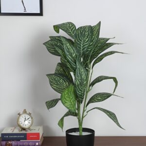 ARICK DECOR Green 1 Pieces Artificial Plant With Pot