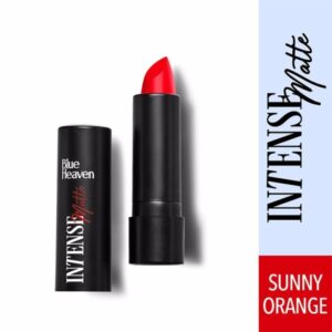 Blue Heaven Intense Matte Moisturising Lipstick 4g - Sunny Orange