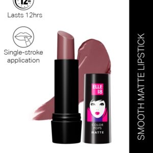 Elle 18 Color Pop Matte Lip Color|| W12|| Mauve Date|| 4.3 g