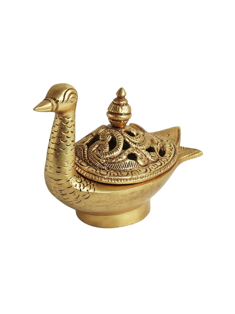 ExclusiveLane The Brass Beams Textured Brass Swan Dhoop Dani