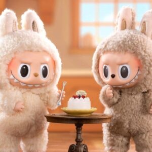 FEELHIGH Kids Exciting Macarons Vinyl Face Blind Box Random Color Labubu Soft Toy