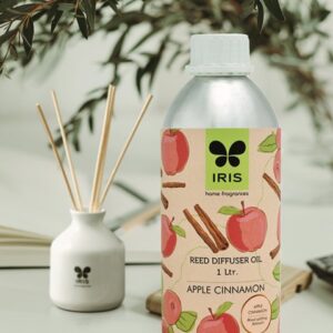 IRIS Apple-Cinnamon Reed Diffuser Oil Refill Can