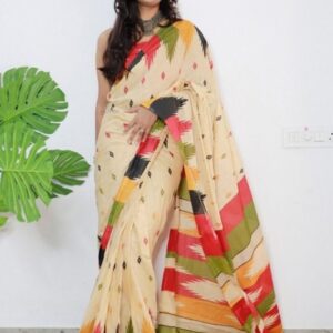 JAINICA Pure Cotton Saree