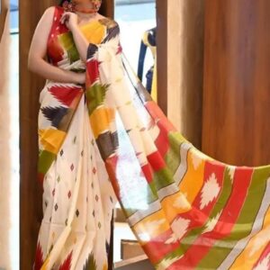 JAINICA Pure Cotton Saree