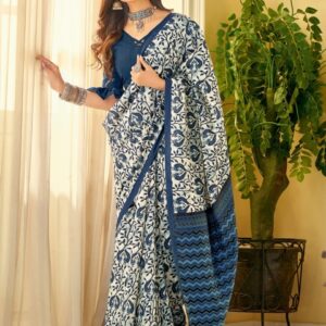 KALINI Ethnic Motifs Printed Saree