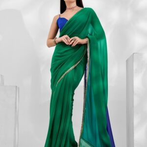 Kalista Gotta Patti Embellished Pure Georgette Saree