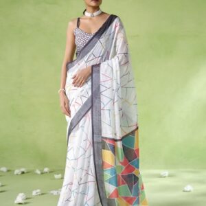 Kalista Printed Cotton Saree