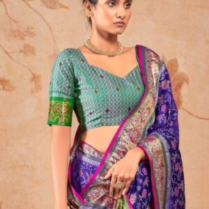 Mitera Woven Design Zari Art Silk Patola Saree