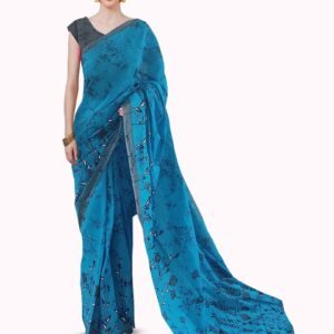 NIKHILAM Pure Cotton Saree