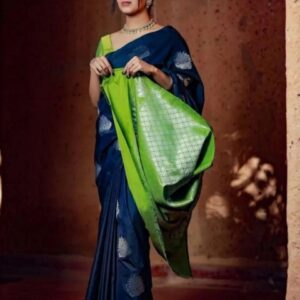 SHOP DROP Woven Design Pure Silk Designer Banarasi Saree