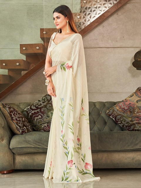 Tikhi Imli Embellished Floral Saree